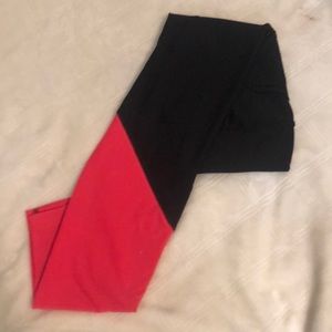 Girls athletic leggings. Size 10 (M).